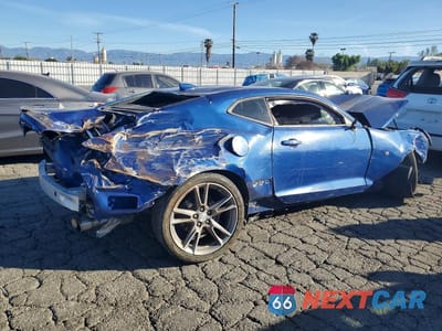 Trzecie zdjęcie samochodu z tyłu: 2021 CHEVROLET CAMARO LS VIN:1G1FB1RS5M0105677 - miniatura