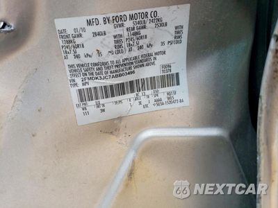 Zdjęcie 12 z 13 samochodu: 2010 FORD EDGE SEL VIN:2FMDK3JC7ABB03496 - miniatura