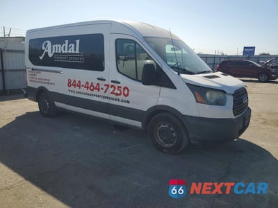 Czwarte zdjęcie samochodu z boku: 2016 FORD TRANSIT UTILITY / SERVICE VAN VIN:1FBZX2CG0GKB02909 - miniatura