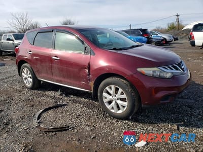 Czwarte zdjęcie samochodu z boku: 2011 NISSAN MURANO S VIN:JN8AZ1MW6BW183911 - miniatura