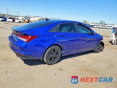 Trzecie zdjęcie samochodu z tyłu: 2023 HYUNDAI ELANTRA HYBRID BLUE VIN:KMHLM4AJ7PU051218 - miniatura