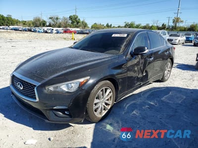 2021 INFINITI Q50 PURE JN1EV7APXMM703490 - główne zdjęcie licytacji z USA - miniatura