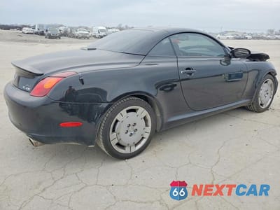 Trzecie zdjęcie samochodu z tyłu: 2003 LEXUS SC 430 BASE VIN:JTHFN48Y230042041 - miniatura