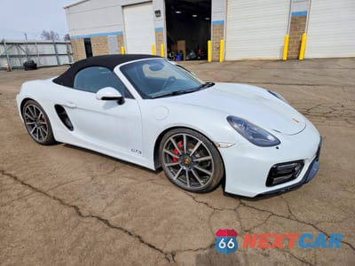 Czwarte zdjęcie samochodu z boku: 2015 PORSCHE BOXSTER S VIN:WP0CB2A84FS140282 - miniatura
