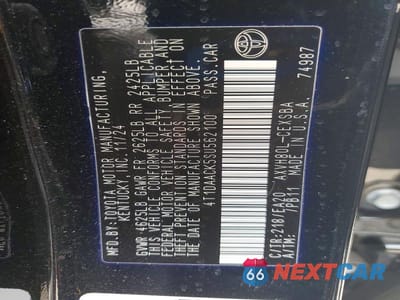 Zdjęcie 13 z 13 samochodu: 2025 TOYOTA CAMRY XSE VIN:4T1DAACK5SU562100 - miniatura