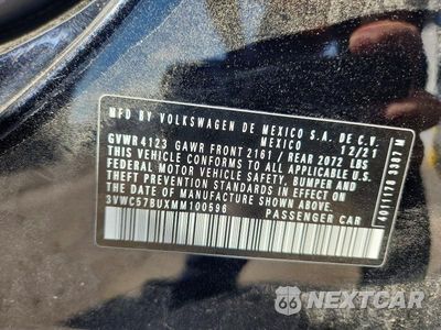 Zdjęcie 12 z 12 samochodu: 2021 VOLKSWAGEN JETTA S VIN:3VWC57BUXMM100596 - miniatura