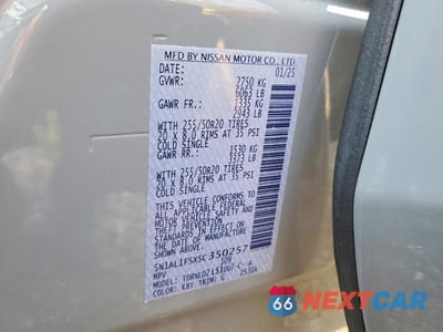 Zdjęcie 13 z 13 samochodu: 2025 INFINITI QX60 LUXE VIN:5N1AL1FSXSC350257 - miniatura
