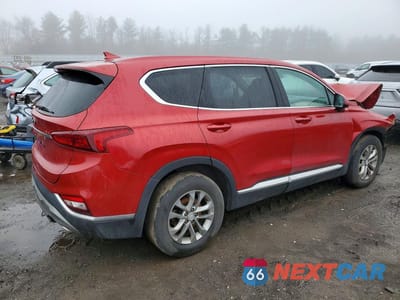 Trzecie zdjęcie samochodu z tyłu: 2020 HYUNDAI SANTA FE SEL VIN:5NMS33AD3LH168626 - miniatura
