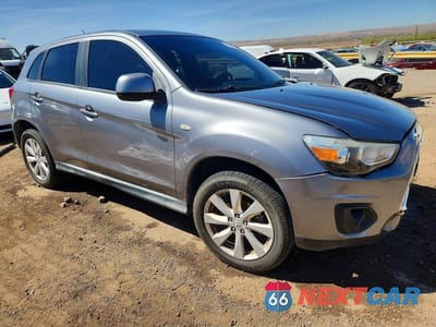 Czwarte zdjęcie samochodu z boku: 2013 MITSUBISHI OUTLANDER SPORT ES VIN:4A4AP3AU4DE016691 - miniatura