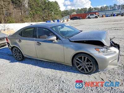 Czwarte zdjęcie samochodu z boku: 2015 LEXUS IS 250 BASE VIN:JTHBF1D20F5043871 - miniatura