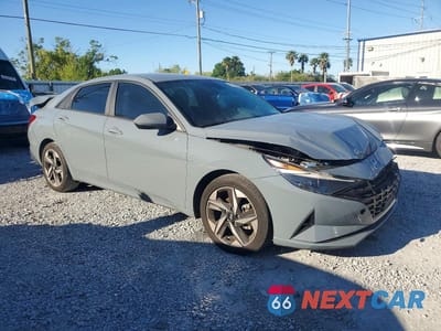 Czwarte zdjęcie samochodu z boku: 2023 HYUNDAI ELANTRA SEL VIN:KMHLS4AG5PU440126 - miniatura