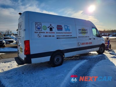 Trzecie zdjęcie samochodu z tyłu: 2022 MERCEDES-BENZ SPRINTER 2500 VIN:W1Y40CHY1NT098647 - miniatura