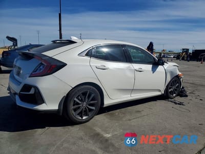 Trzecie zdjęcie samochodu z tyłu: 2020 HONDA CIVIC EX VIN:SHHFK7H64LU422718 - miniatura