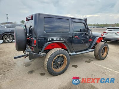 Trzecie zdjęcie samochodu z tyłu: 2007 JEEP WRANGLER SAHARA VIN:1J4FA54107L228512 - miniatura