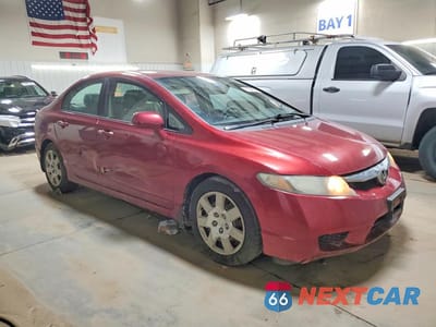 Czwarte zdjęcie samochodu z boku: 2011 HONDA CIVIC LX VIN:2HGFA1F54BH547448 - miniatura