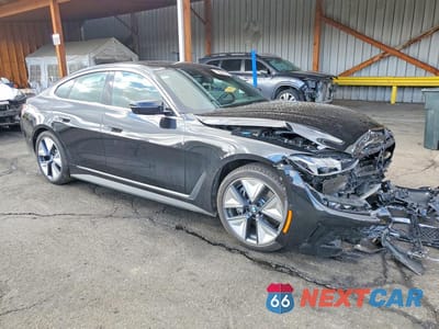 Czwarte zdjęcie samochodu z boku: 2025 BMW I4 XDRIVE 40 VIN:WBY43HD01SFU15134 - miniatura