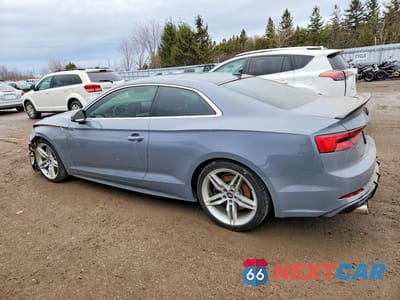 Drugie zdjęcie samochodu z przodu: 2018 AUDI A5 PREMIUM PLUS S-LINE VIN:WAUTNAF53JA004205 - miniatura