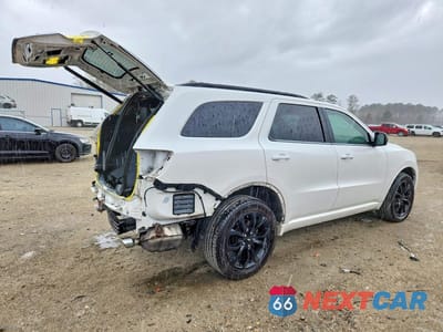 Trzecie zdjęcie samochodu z tyłu: 2020 DODGE DURANGO GT VIN:1C4RDJDG2LC187253 - miniatura