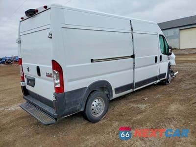 Trzecie zdjęcie samochodu z tyłu: 2022 RAM PROMASTER 2500 HIGH ROOF DELIVERY VAN VIN:3C6LRVDG7NE128734 - miniatura