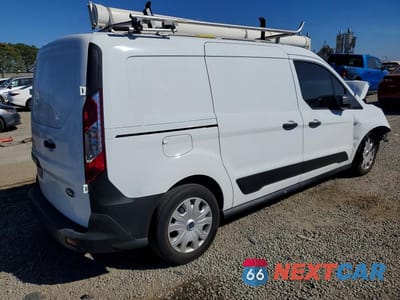 Trzecie zdjęcie samochodu z tyłu: 2022 FORD TRANSIT CONNECT XL UTILITY / SERVICE VAN VIN:NM0LS7S29N1544655 - miniatura
