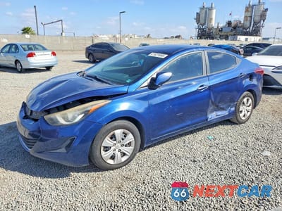 2016 HYUNDAI ELANTRA SE 5NPDH4AE1GH703504 - główne zdjęcie licytacji z USA - miniatura