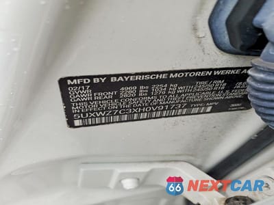 Zdjęcie 13 z 13 samochodu: 2017 BMW X3 SDRIVE28I VIN:5UXWZ7C3XH0V91737 - miniatura
