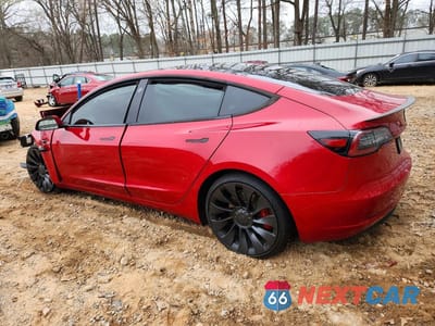 Drugie zdjęcie samochodu z przodu: 2022 TESLA MODEL 3 VIN:5YJ3E1EC7NF199614 - miniatura