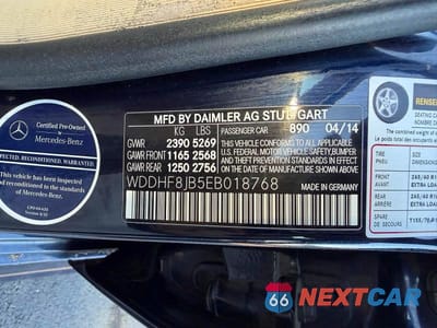 Zdjęcie 10 z 10 samochodu: 2014 MERCEDES-BENZ E 350 4MATIC VIN:WDDHF8JB5EB018768 - miniatura