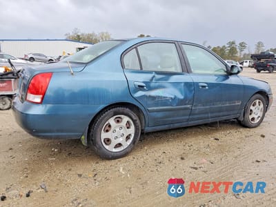 Trzecie zdjęcie samochodu z tyłu: 2002 HYUNDAI ELANTRA GLS VIN:KMHDN45D82U323466 - miniatura