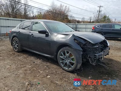 Czwarte zdjęcie samochodu z boku: 2011 INFINITI G37 SEDAN X VIN:JN1CV6AR0BM410178 - miniatura