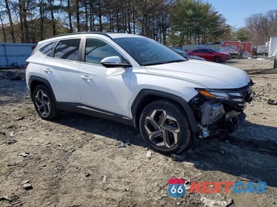 Czwarte zdjęcie samochodu z boku: 2024 HYUNDAI TUCSON SEL VIN:5NMJFCDE9RH373870 - miniatura