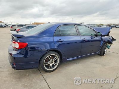 Trzecie zdjęcie samochodu z tyłu: 2013 TOYOTA COROLLA S VIN:5YFBU4EE9DP217339 - miniatura