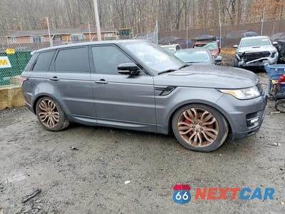 Czwarte zdjęcie samochodu z boku: 2016 LAND ROVER RANGE ROVER SPORT SC VIN:SALWR2EF2GA102485 - miniatura