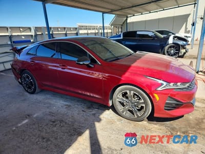 Czwarte zdjęcie samochodu z boku: 2022 KIA K5 GT-LINE VIN:5XXG64J22NG121865 - miniatura