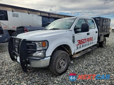 2021 FORD F250 SUPER DUTY FLATBED TRUCK 1FT7W2B63MEC69774 - główne zdjęcie licytacji z USA - miniatura