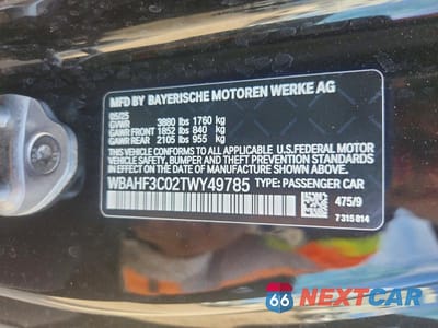 Zdjęcie 12 z 12 samochodu: 2026 BMW Z4 SDRIVE30I VIN:WBAHF3C02TWY49785 - miniatura