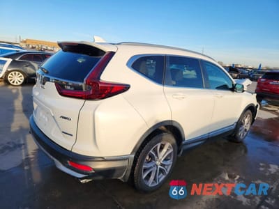 Trzecie zdjęcie samochodu z tyłu: 2020 HONDA CR-V TOURING VIN:5J6RW2H99LL007093 - miniatura