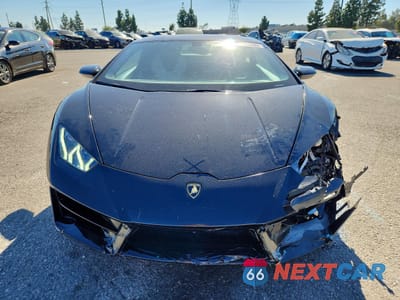 Piąte zdjęcie samochodu w środku: 2017 LAMBORGHINI HURACAN VIN:ZHWUC2ZF0HLA08017 - miniatura