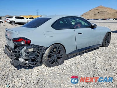 Trzecie zdjęcie samochodu z tyłu: 2022 BMW M240XI VIN:3MW53CM03N8C77230 - miniatura
