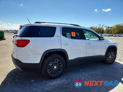 Trzecie zdjęcie samochodu z tyłu: 2018 GMC ACADIA SLT-1 VIN:1GKKNULS4JZ136180 - miniatura