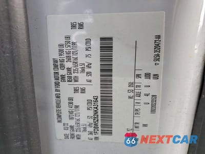 Zdjęcie 13 z 13 samochodu: 2022 FORD TRANSIT DELIVERY TRUCK VIN:1FDBW5Z82NKA31643 - miniatura