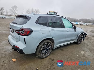 Trzecie zdjęcie samochodu z tyłu: 2022 BMW X3 XDRIVE30I VIN:WBX57DP05NN174514 - miniatura
