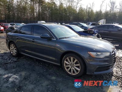 Czwarte zdjęcie samochodu z boku: 2015 AUDI A6 PREMIUM PLUS VIN:WAUFGAFC7FN030523 - miniatura