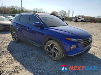 Czwarte zdjęcie samochodu z boku: 2023 HYUNDAI TUCSON SEL VIN:5NMJF3AE3PH217776 - miniatura