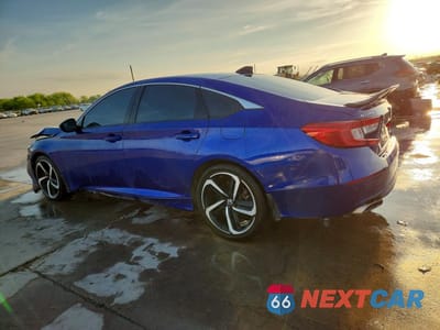 Drugie zdjęcie samochodu z przodu: 2022 HONDA ACCORD SPORT VIN:1HGCV1F36NA111628 - miniatura