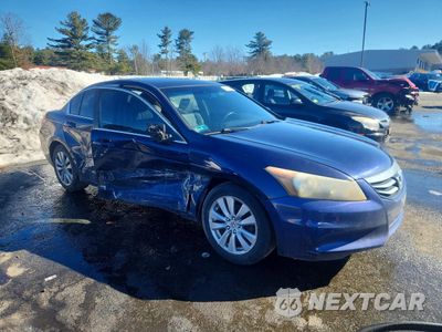 Czwarte zdjęcie samochodu z boku: 2011 HONDA ACCORD EXL VIN:1HGCP2F88BA019315 - miniatura