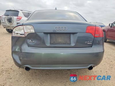 Zdjęcie 6 z 12 samochodu: 2008 AUDI A4 S-LINE 2.0T QUATTRO TURBO VIN:WAUEF78E28A133326 - miniatura