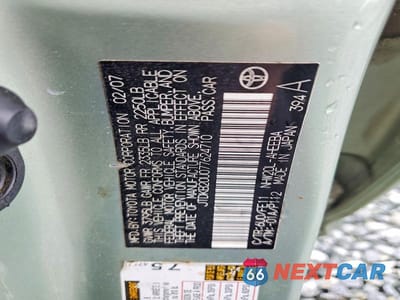 Zdjęcie 12 z 12 samochodu: 2007 TOYOTA PRIUS BASE VIN:JTDKB20U077624710 - miniatura