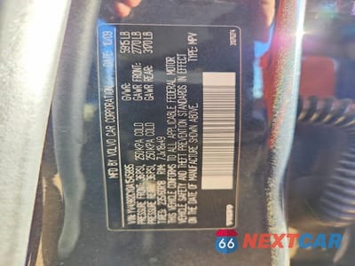 Zdjęcie 13 z 13 samochodu: 2010 VOLVO XC90 3.2 VIN:YV4982CY0A1545895 - miniatura