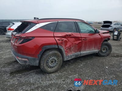 Trzecie zdjęcie samochodu z tyłu: 2023 HYUNDAI TUCSON LUXURY HYBRID 4DR AWD VIN:KM8JCCA1XPU097159 - miniatura